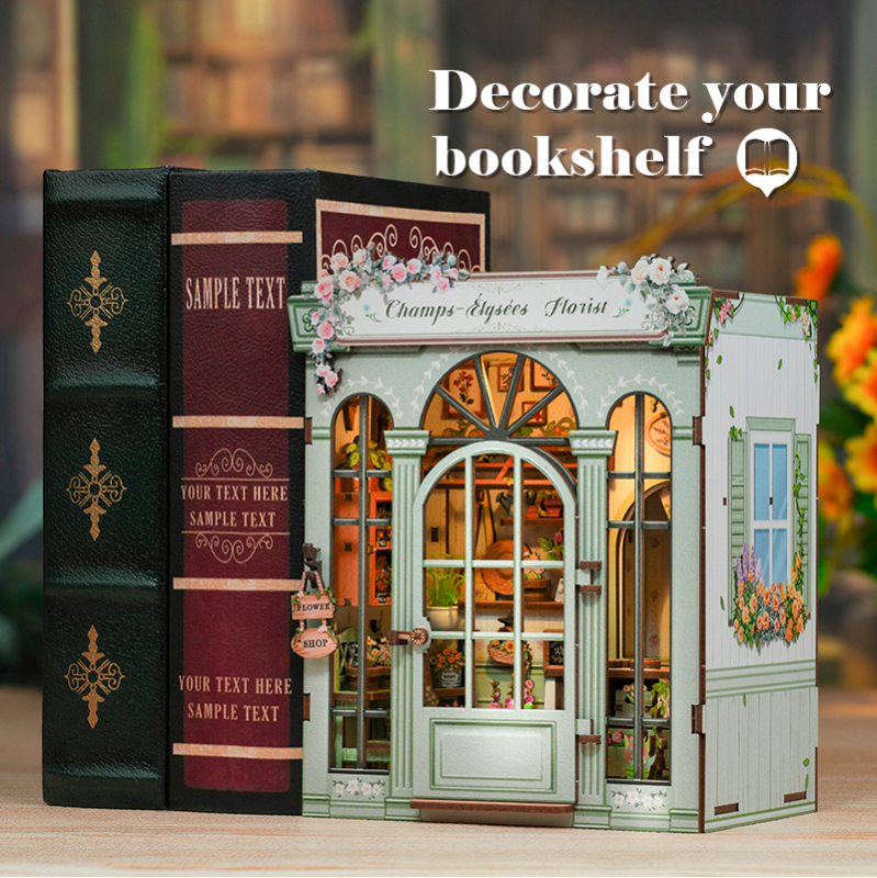 Imagen del producto 6: Cutebee Book Nook Champs Elysees Florist 199 piezas