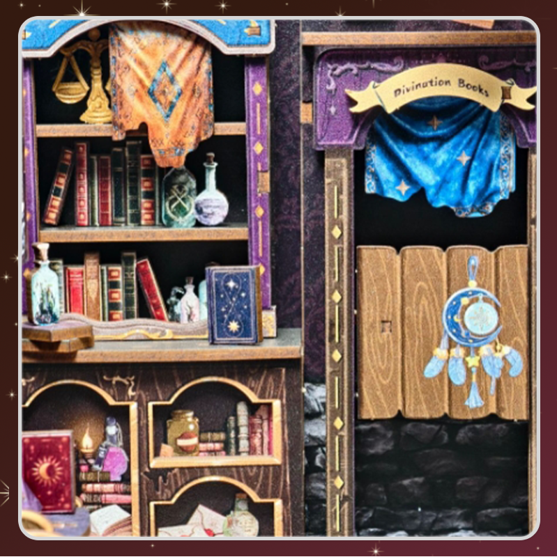 Imagen del producto 8: Cutebee Book Nook The Astrology  Bookshop 155 piezas