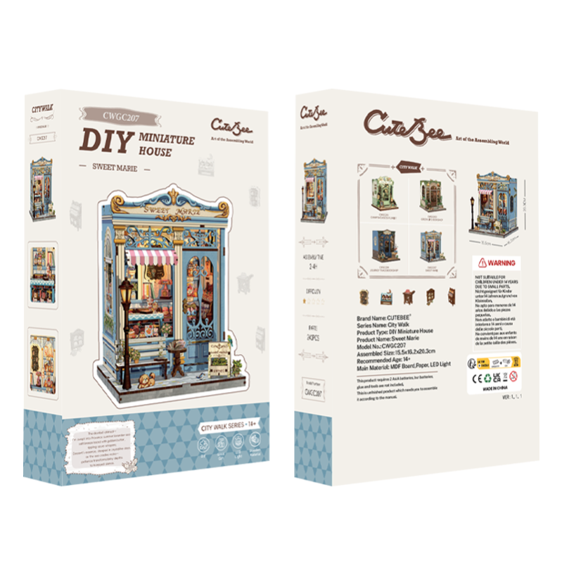 Immagine del prodotto 13: Cutebee Casa in miniatura Sweet Marie 242 pezzi