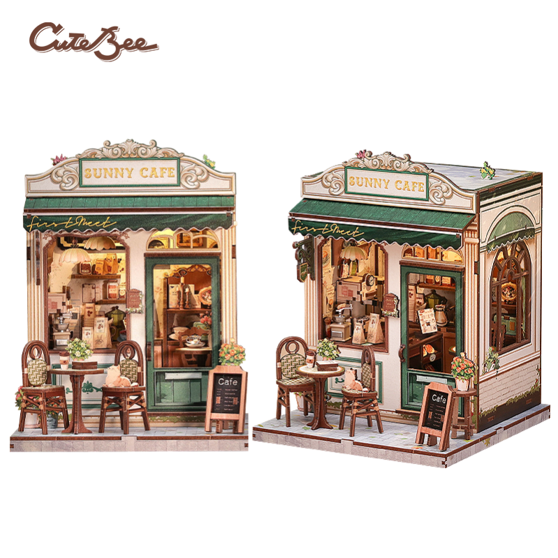Immagine del prodotto 3: Cutebee Casa in miniatura Sunny Café 233 pezzi