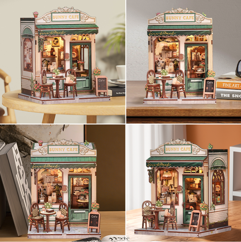 Immagine del prodotto 4: Cutebee Casa in miniatura Sunny Café 233 pezzi
