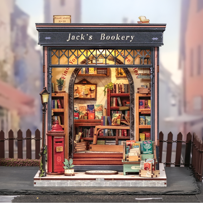 Imagen del producto 3: Cutebee Miniature House Jack's  Bookery 330piezas