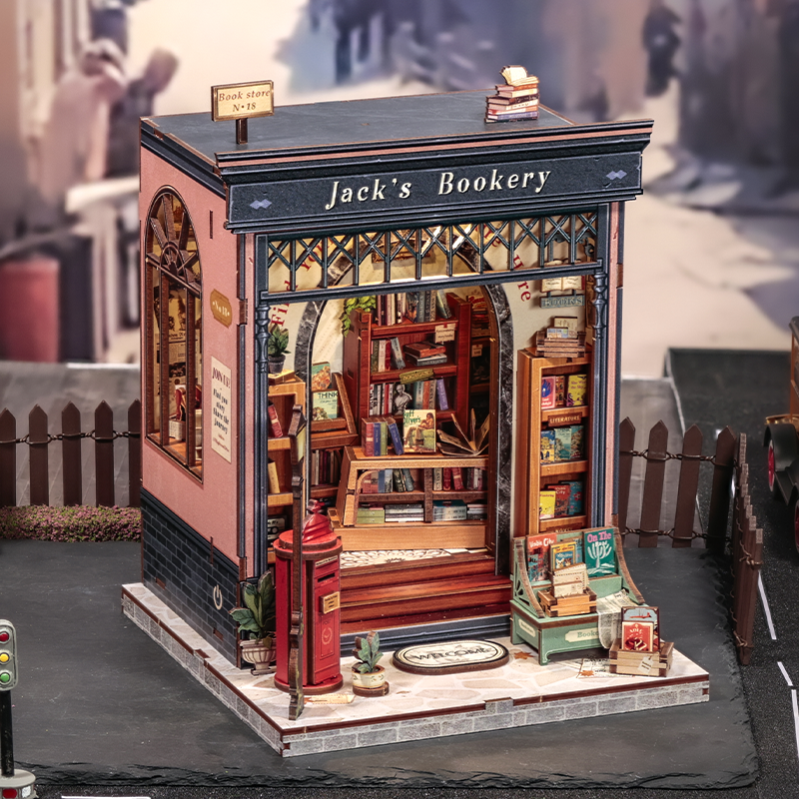 Imagen del producto 5: Cutebee Miniature House Jack's  Bookery 330piezas