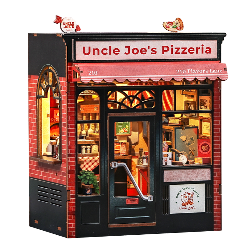 Cutebee Miniature House Uncle Joe's Pizzeria 236 piezas