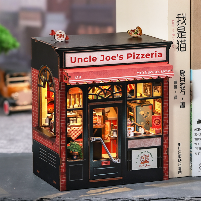 Imagen del producto 3: Cutebee Miniature House Uncle Joe's Pizzeria 236 piezas