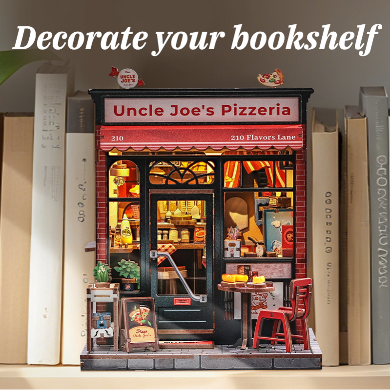 Imagen del producto 6: Cutebee Miniature House Uncle Joe's Pizzeria 236 piezas
