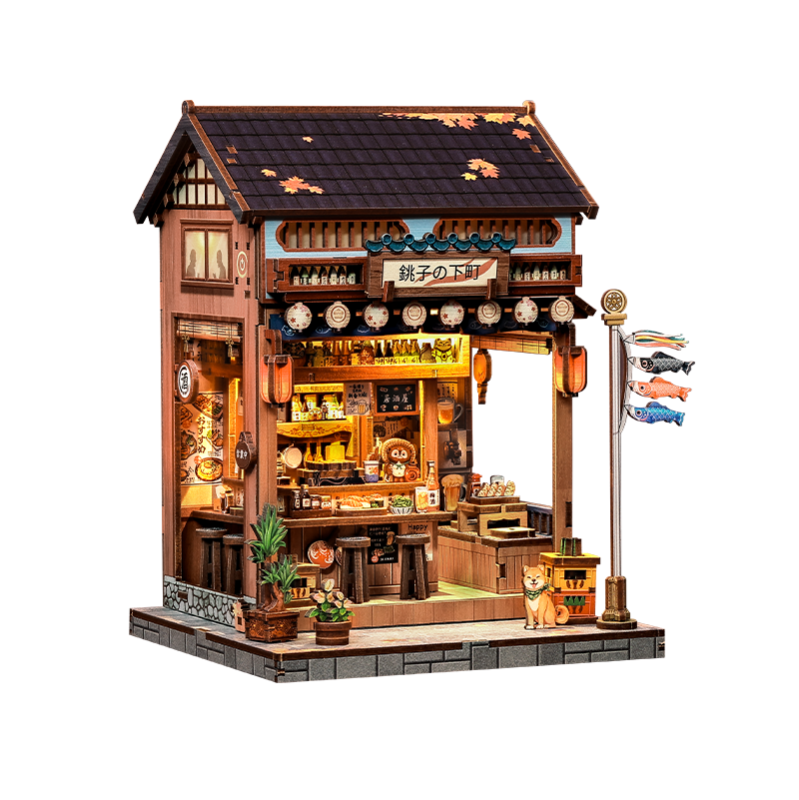 Cutebee Miniature House Choshi no Shitamachi 218 piezas