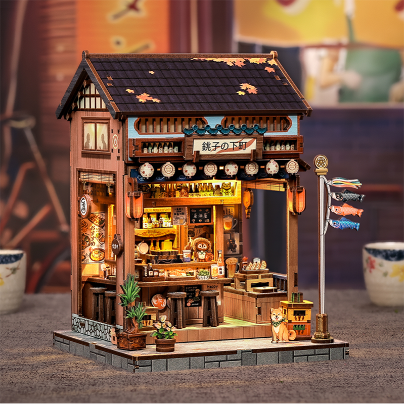 Imagen del producto 4: Cutebee Miniature House Choshi no Shitamachi 218 piezas