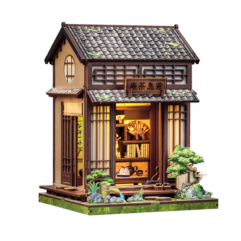Cutebee Miniature House Kirishima Cha-an 145 piezas