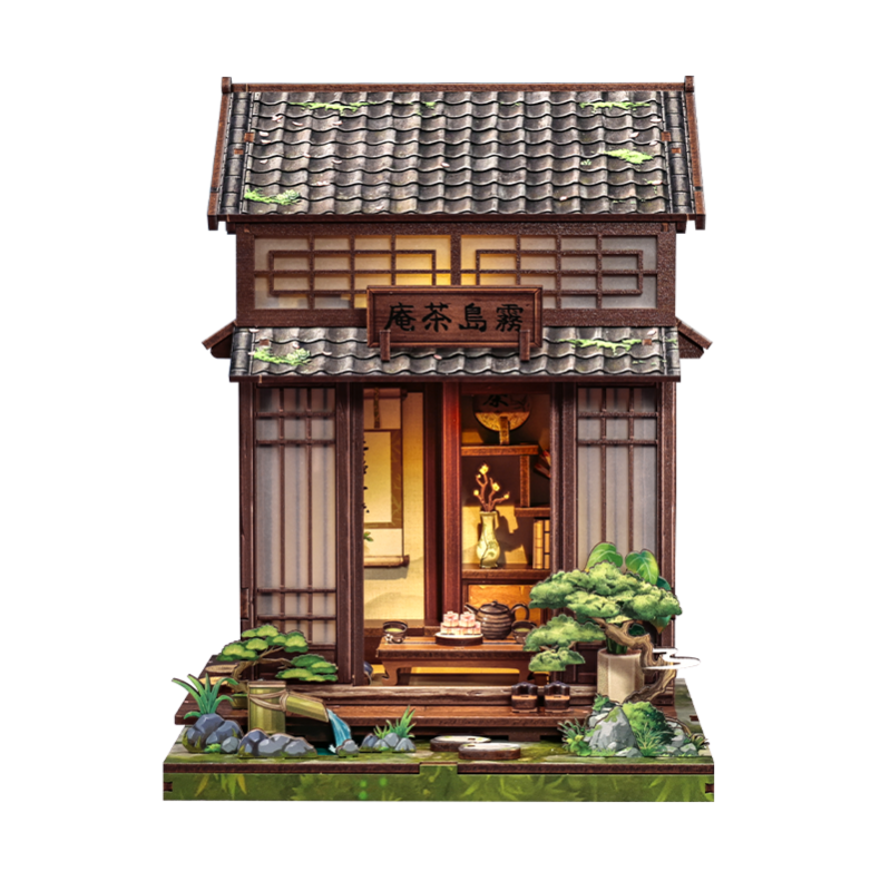 Imagen del producto 2: Cutebee Miniature House Kirishima Cha-an 145 piezas