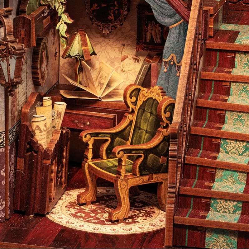 Imagen del producto 4: Cutebee Book Nook Library of Wisdom 281 piezas