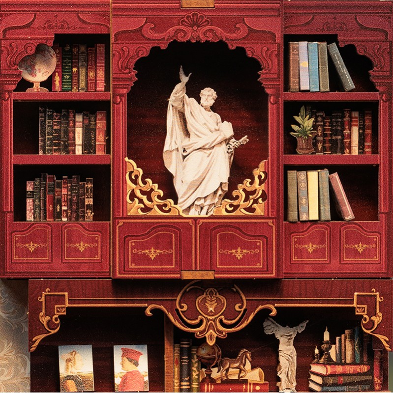 Imagen del producto 6: Cutebee Book Nook Library of Wisdom 281 piezas