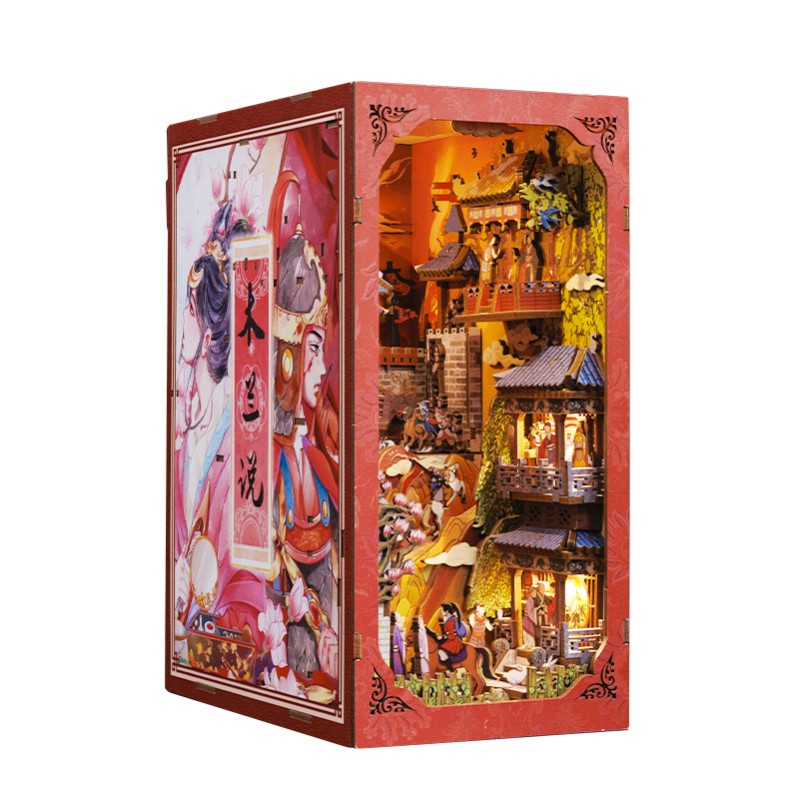 Cutebee Book Nook The Legend of Mulan 298 piezas