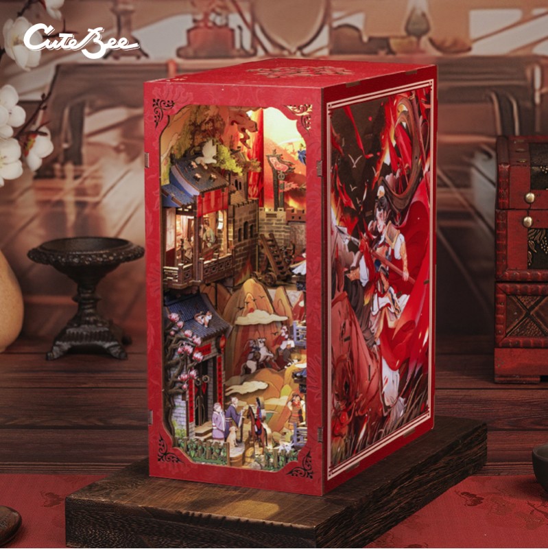 Imagen del producto 2: Cutebee Book Nook The Legend of Mulan 298 piezas