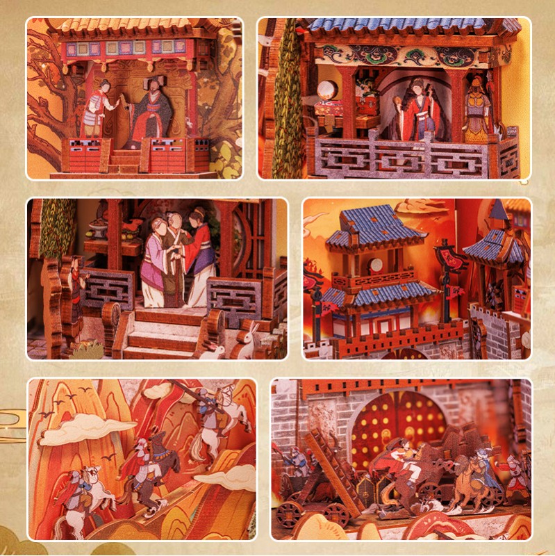 Imagen del producto 3: Cutebee Book Nook The Legend of Mulan 298 piezas