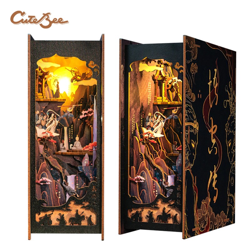 Cutebee Book Nook The Legend of Wukong 89 piezas