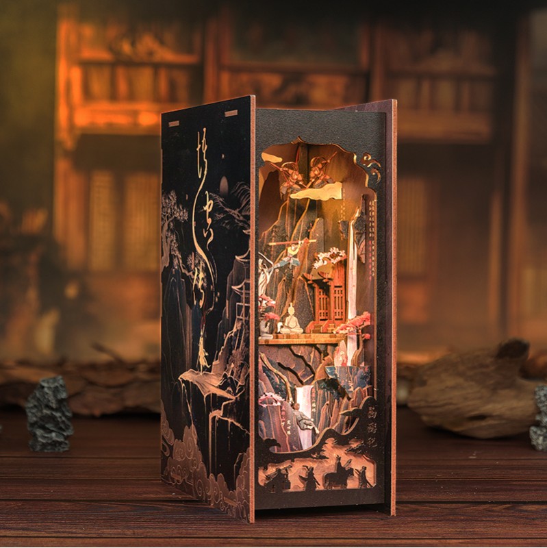 Imagen del producto 2: Cutebee Book Nook The Legend of Wukong 89 piezas