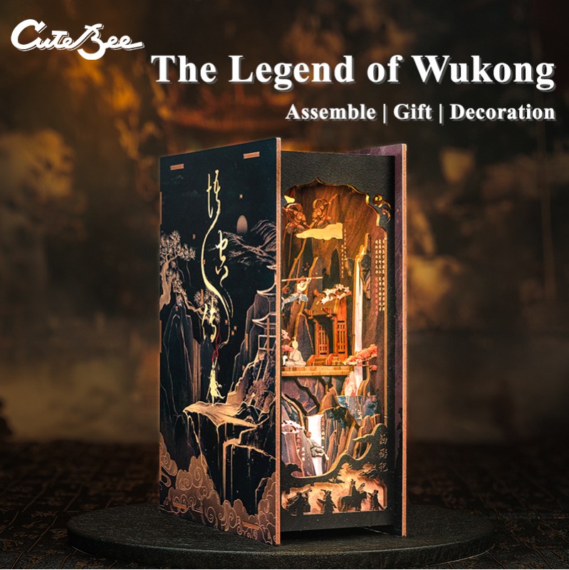 Imagen del producto 3: Cutebee Book Nook The Legend of Wukong 89 piezas