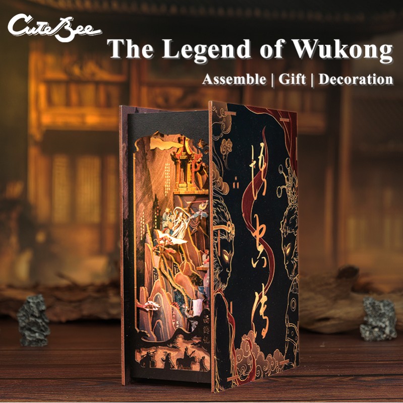 Imagen del producto 4: Cutebee Book Nook The Legend of Wukong 89 piezas