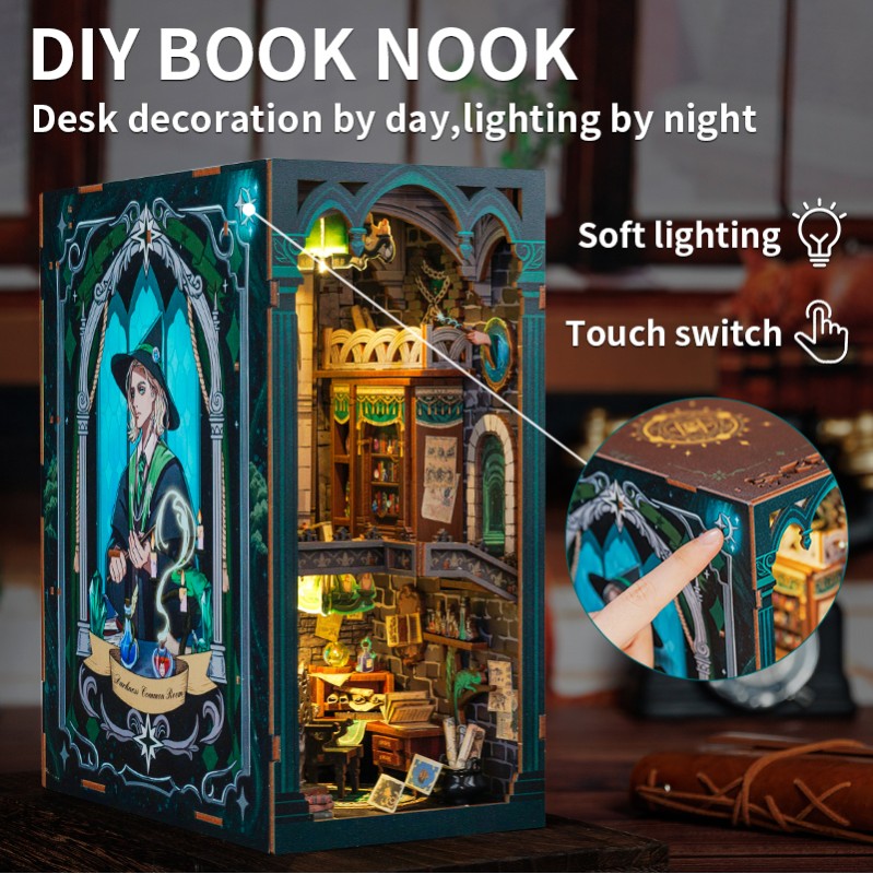 Imagen del producto 4: Cutebee Book Nook Darkness Common Room 156 piezas