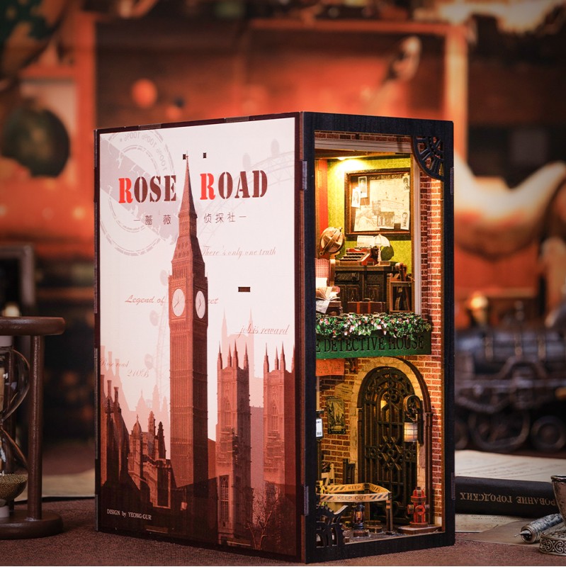 Imagen del producto 3: Cutebee Book Nook Rose Detective Agency 322 piezas