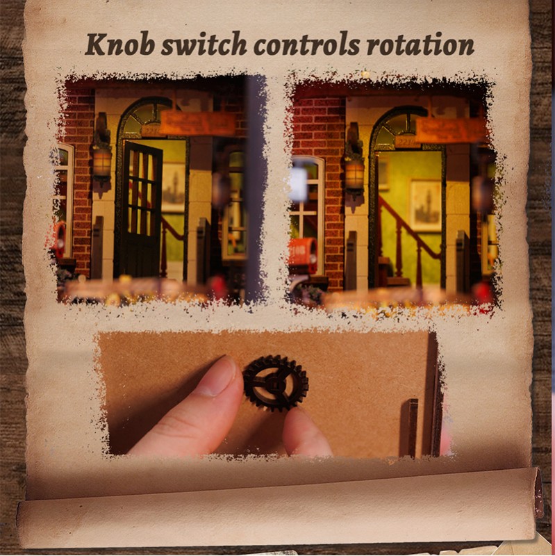 Imagen del producto 6: Cutebee Book Nook Rose Detective Agency 322 piezas