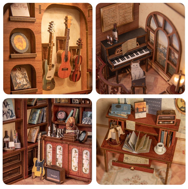 Imagen del producto 3: Cutebee Book Nook The Secret Rhythm 355 piezas