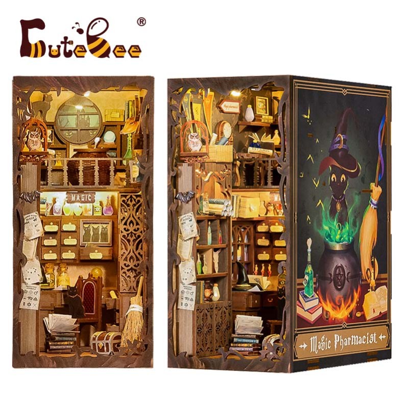 Imagen del producto 2: Cutebee Book Nook Magic Pharmacist 282 piezas