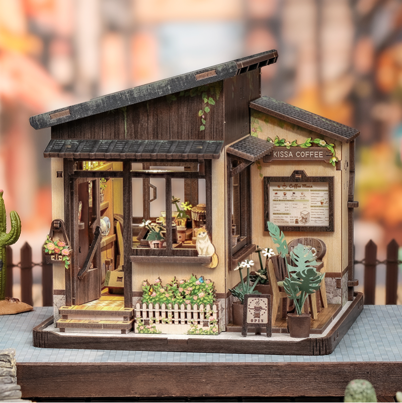 Imagen del producto 3: Cutebee Miniature House Kissa Coffee 262 piezas