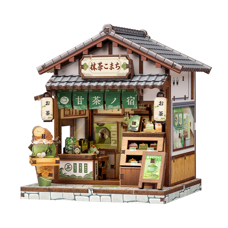 Cutebee Mini Store Series Kyoto Matcha Cottage 128 pezzi