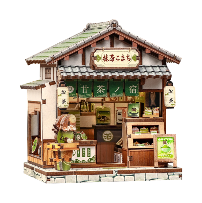 Imagen del producto 2: Cutebee Mini Store Series Kyoto Matcha Cottage 128 piezas