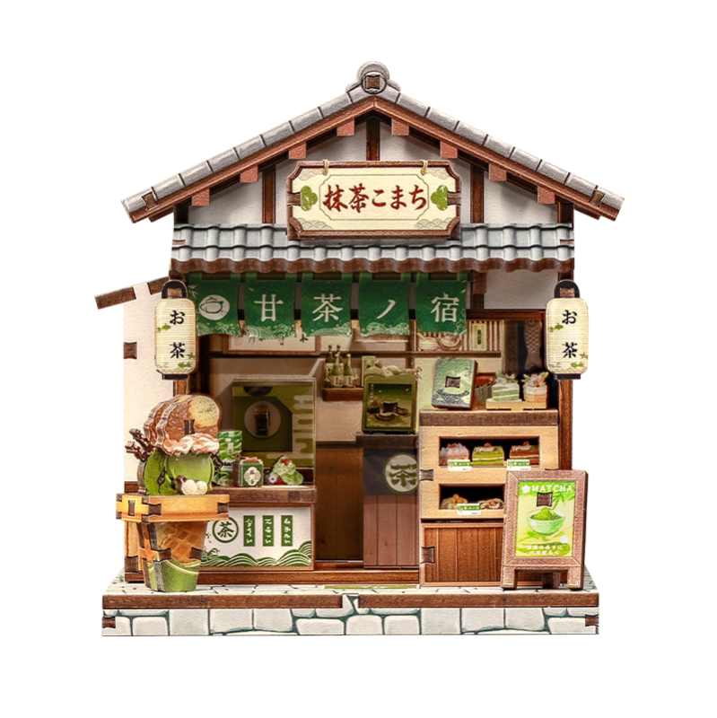 Imagen del producto 3: Cutebee Mini Store Series Kyoto Matcha Cottage 128 piezas