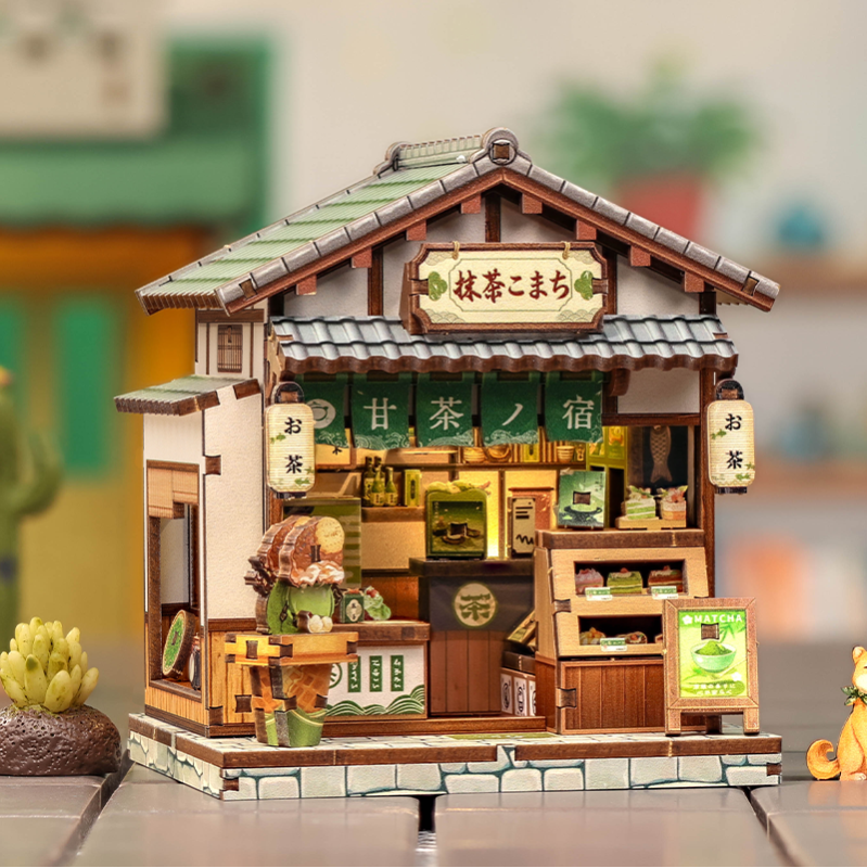 Imagen del producto 5: Cutebee Mini Store Series Kyoto Matcha Cottage 128 piezas
