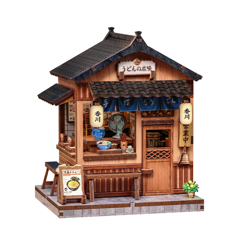 Cutebee Mini Store Series Kagawa Udon House 103 pezzi