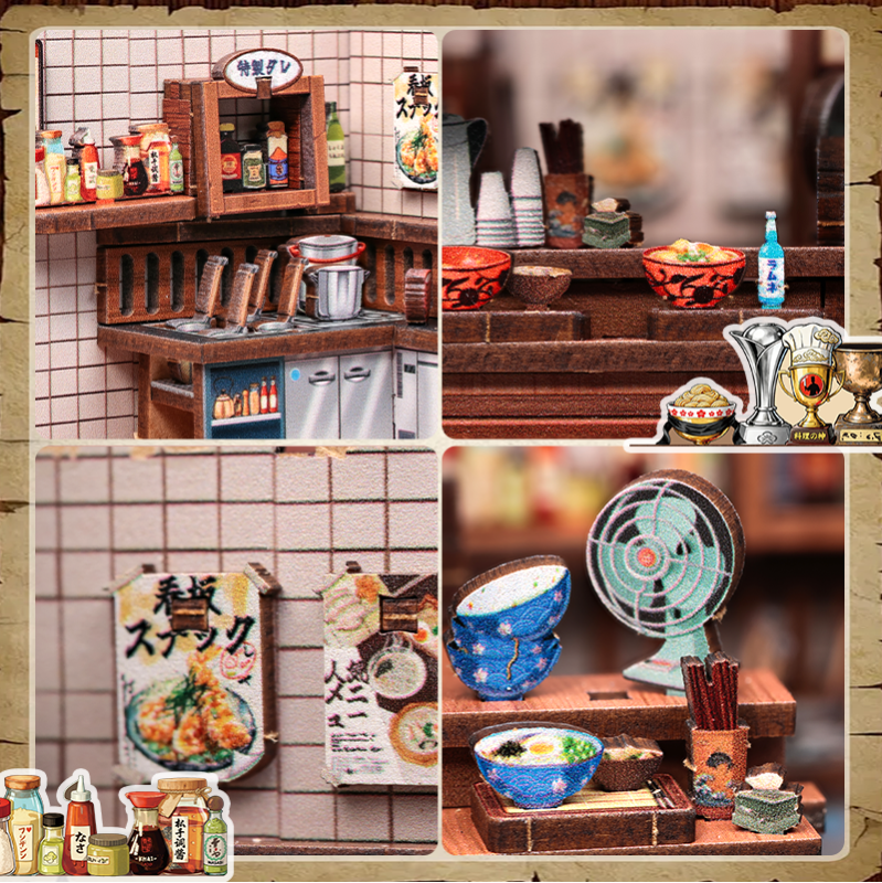 Immagine del prodotto 6: Cutebee Mini Store Series Kagawa Udon House 103 pezzi