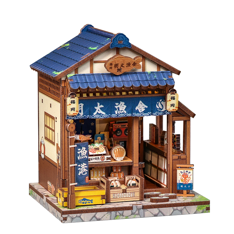 Cutebee Mini Store Series Fukuoka Mentaiko Kitchen 139 pezzi