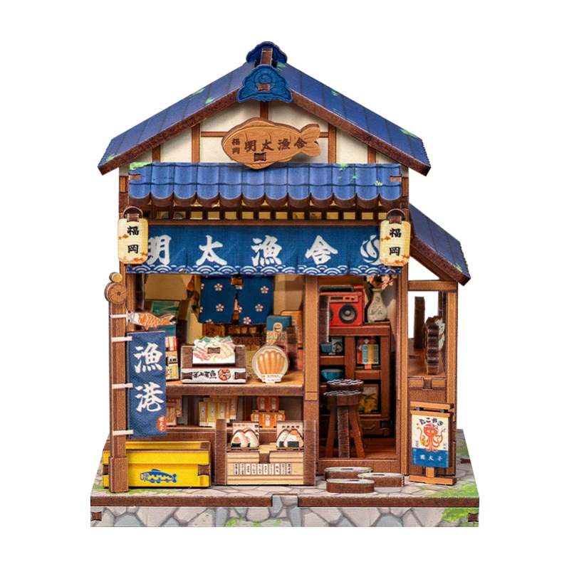 Imagen del producto 3: Cutebee Mini Store Series Fukuoka Mentaiko Kitchen 139 piezas