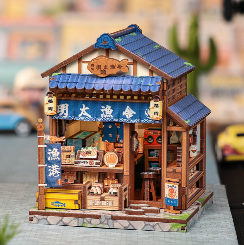 Imagen del producto 4: Cutebee Mini Store Series Fukuoka Mentaiko Kitchen 139 piezas