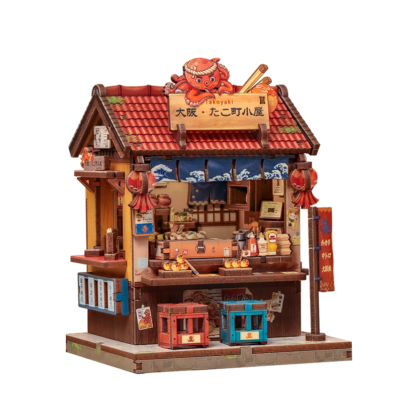 Cutebee Mini Store Series Osaka Takoyaki 146 pezzi