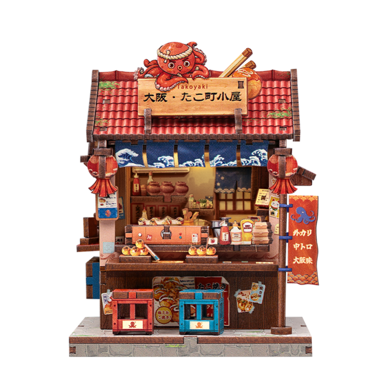 Immagine del prodotto 3: Cutebee Mini Store Series Osaka Takoyaki 146 pezzi