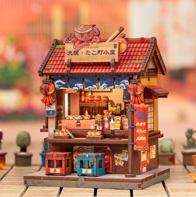 Immagine del prodotto 4: Cutebee Mini Store Series Osaka Takoyaki 146 pezzi