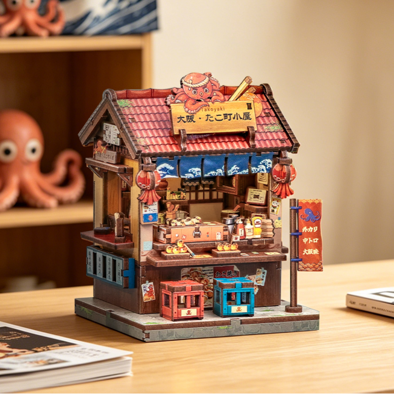 Immagine del prodotto 5: Cutebee Mini Store Series Osaka Takoyaki 146 pezzi