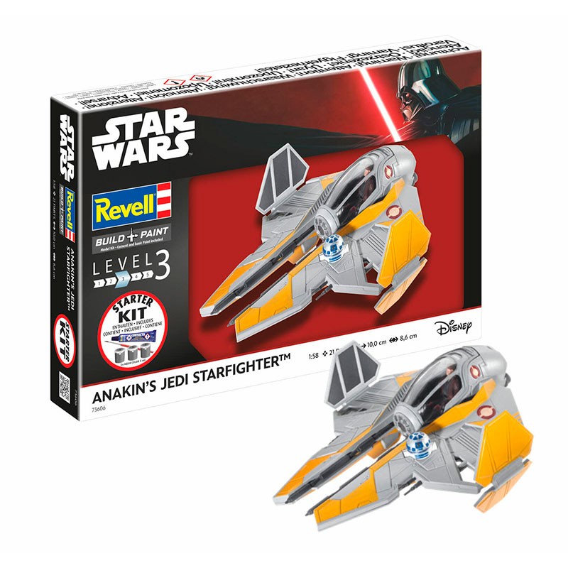 Revell Starter Kit Star Wars Anakin's Starfighter 1:58