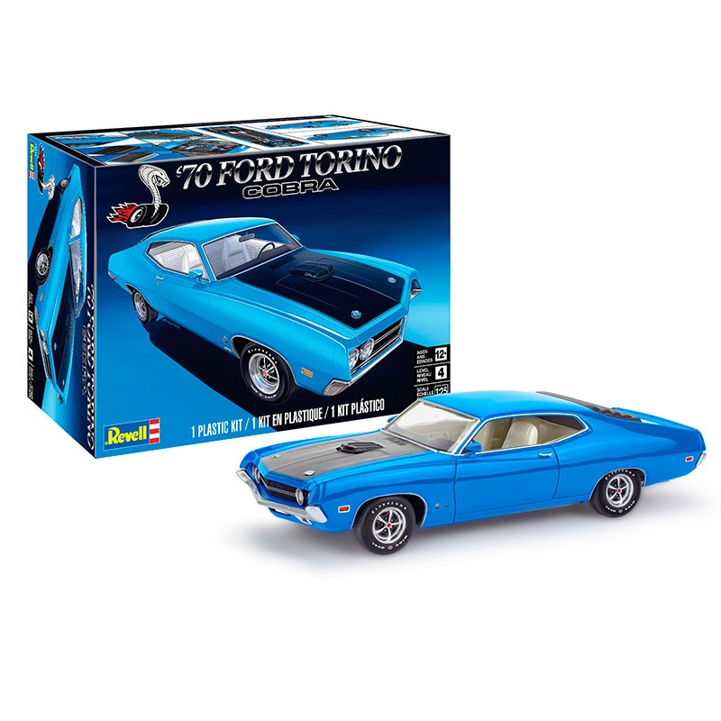 Revell Modello Auto 1970 Ford Torino Cobra 1:25