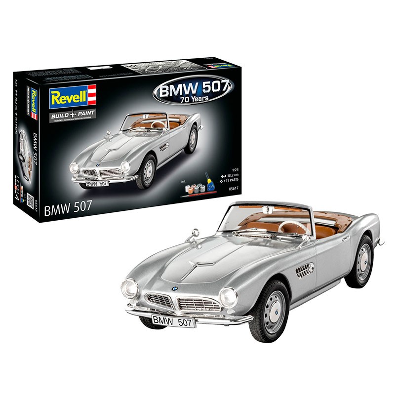 Revell Gift Set Auto BMW 507 - 70 Years of BMW 507 1:24