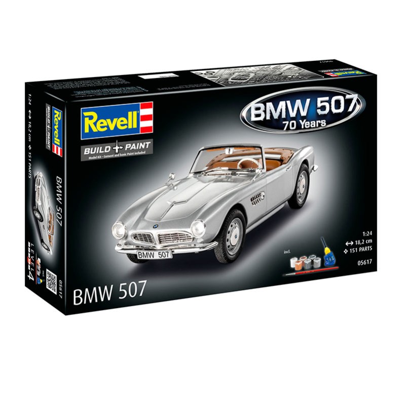 Imagen del producto 4: Revell Gift Set Coche BMW 507 - 70 Years of BMW 507 1:24