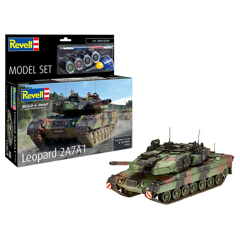 Revell Model Set Tanque Leopard 2A7A1 1:35