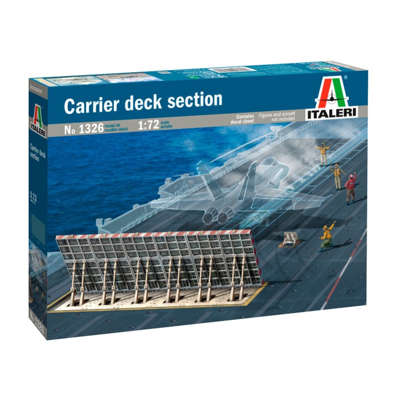 Imagen del producto 2: Italeri Avión Carrier deck section 1:72