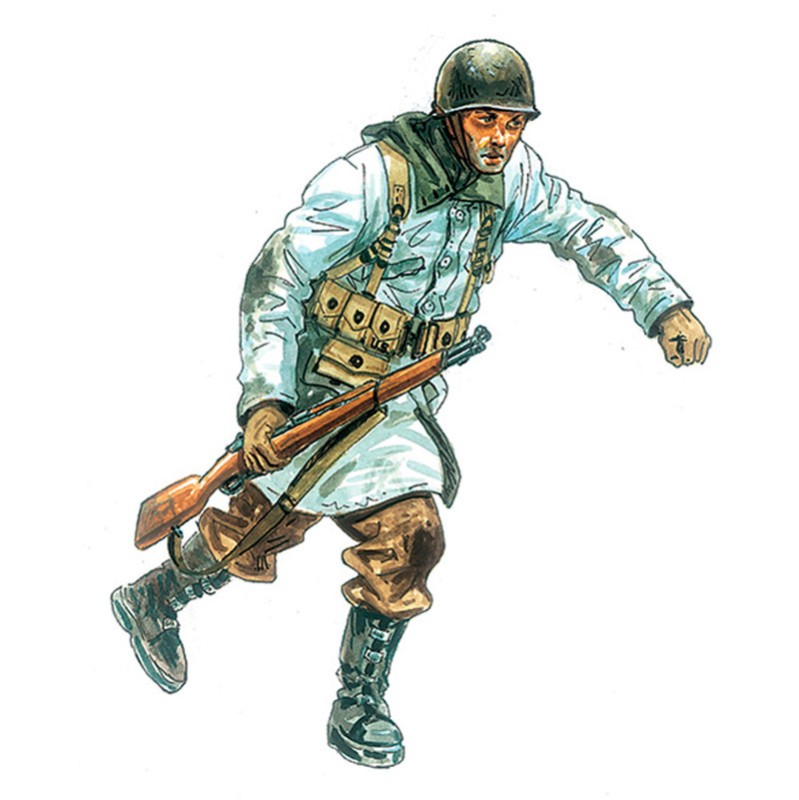 Imagen del producto 3: Italeri Figuras Soldados U.S. Infantry-winter uniform (WWII) 1:72