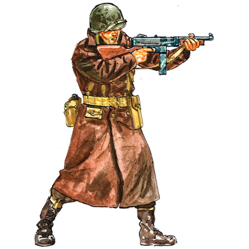 Imagen del producto 4: Italeri Figuras Soldados U.S. Infantry-winter uniform (WWII) 1:72